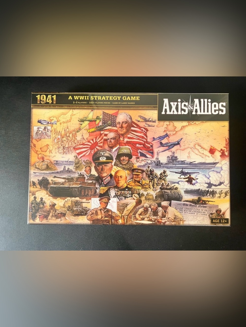 Axis and Allies 1941 Board Game A WWII Strategy Game 2012 SEALED